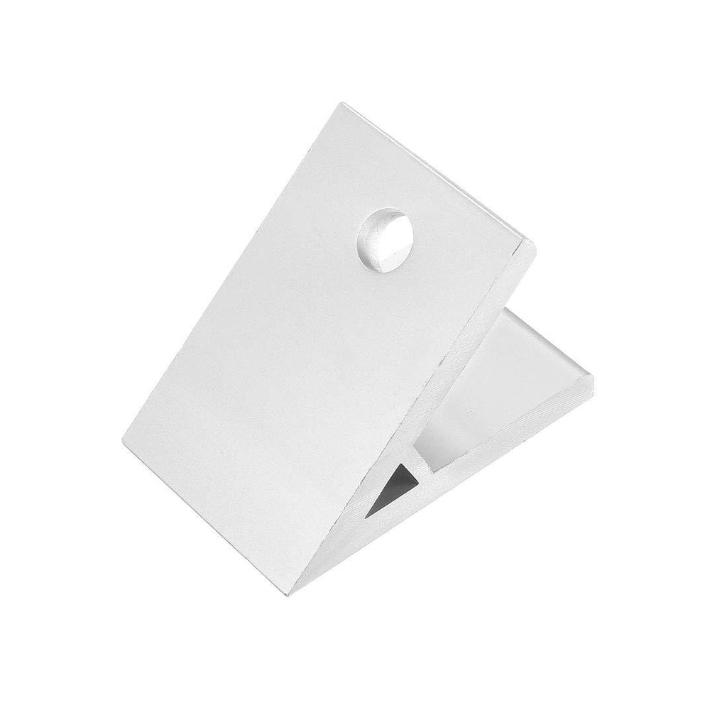 uxcell 4040 Aluminum Corner Brackets Profile Corner Joint Connectors Corner Braces (45 Degree Angle)