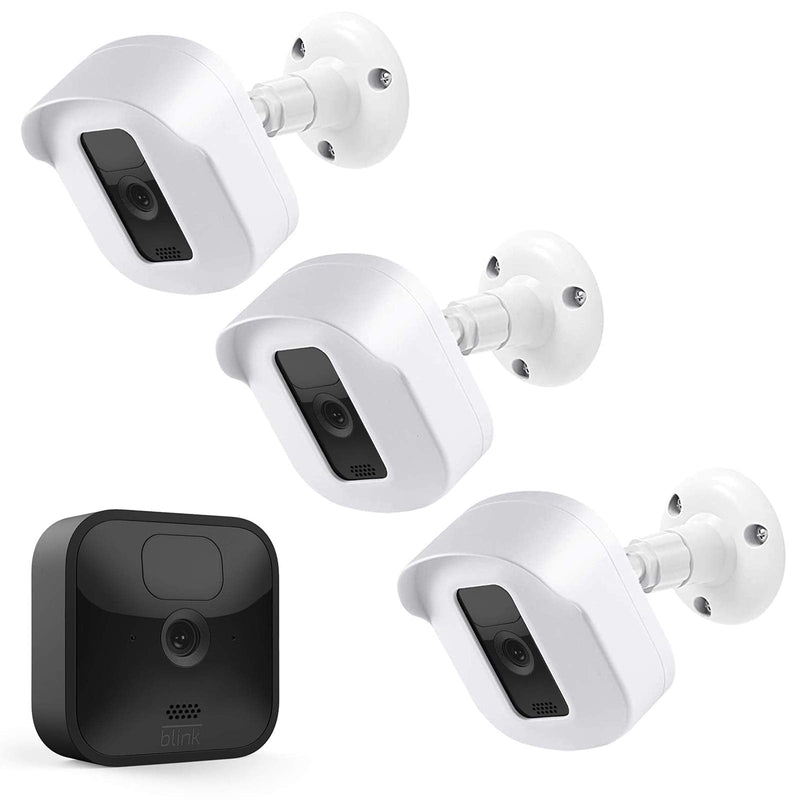 Aotnex Blink XT2/XT Camera Wall Mount Bracket,3 Pack Full Weather Proof Housing/Mount with Blink Sync Module Outlet Mount for Blink Outdoor Indoor Cameras Security System (White) White