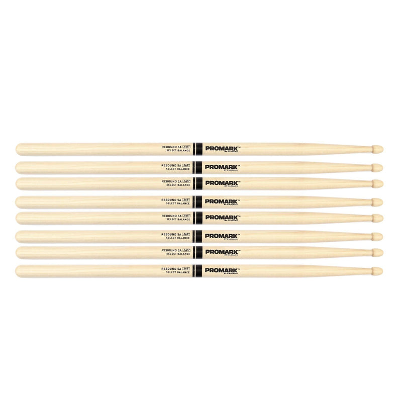 Promark American Hickory Rebound 5A Drumsticks (RBH565AW-4P)