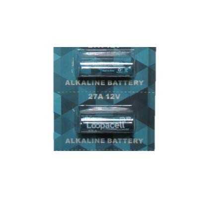 Loopacell 12 Volt Alkaline Batteries MN27 A27 27A 2 Pack