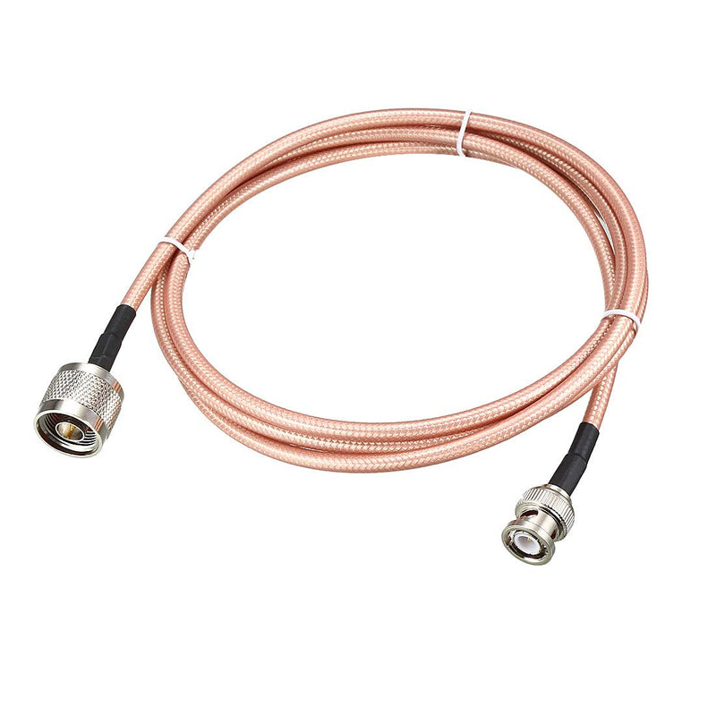 uxcell Low Loss RF Coaxial Cable Connection Coax Wire RG-142 N Male to BNC Male 243cm