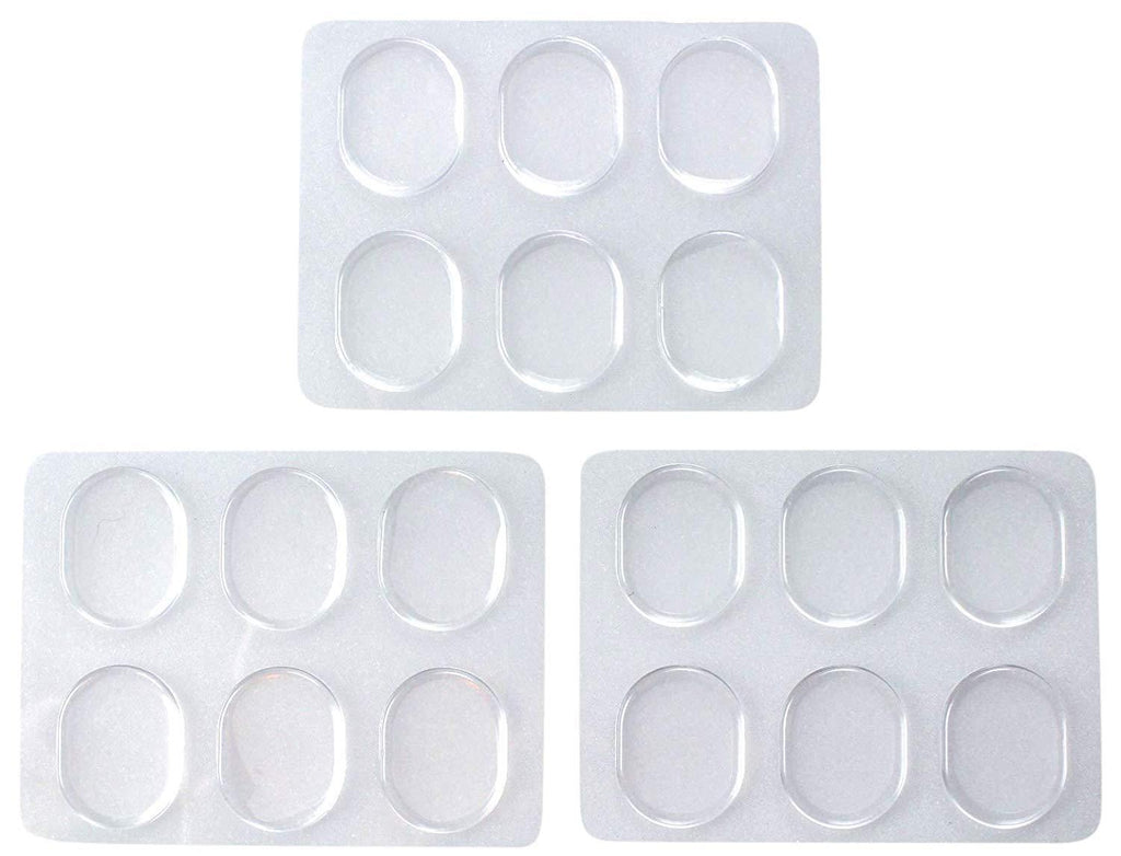Drum Damper Gel Pads For Drums Tone Control, Non-toxic Silicone Drum Dampeners, Clear Resonance Pads For Drum Muffling (18 Pack) 18 Pack