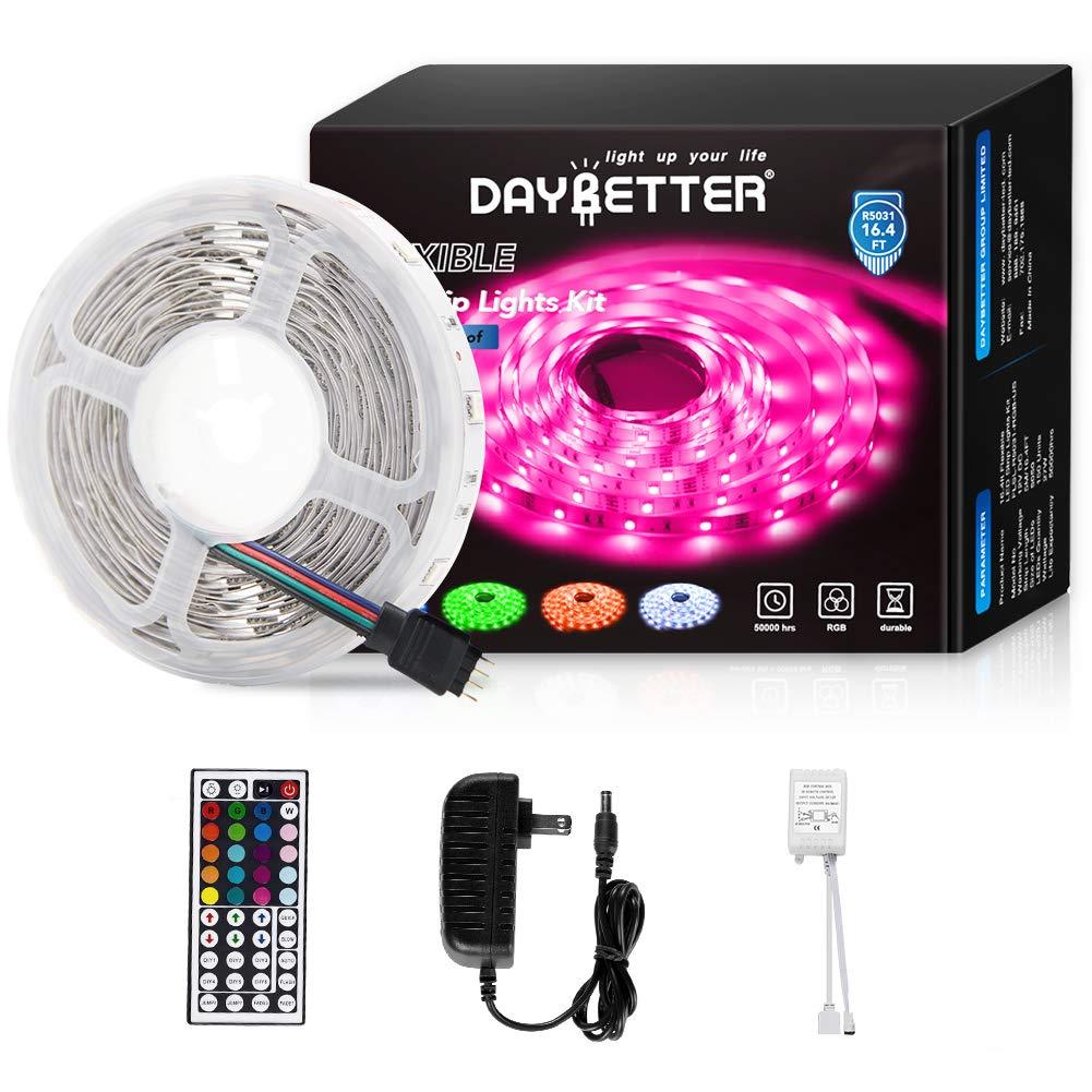 [AUSTRALIA] - Daybetter Led Strip Lights 16.4ft with Remote Controller and Power Supply 