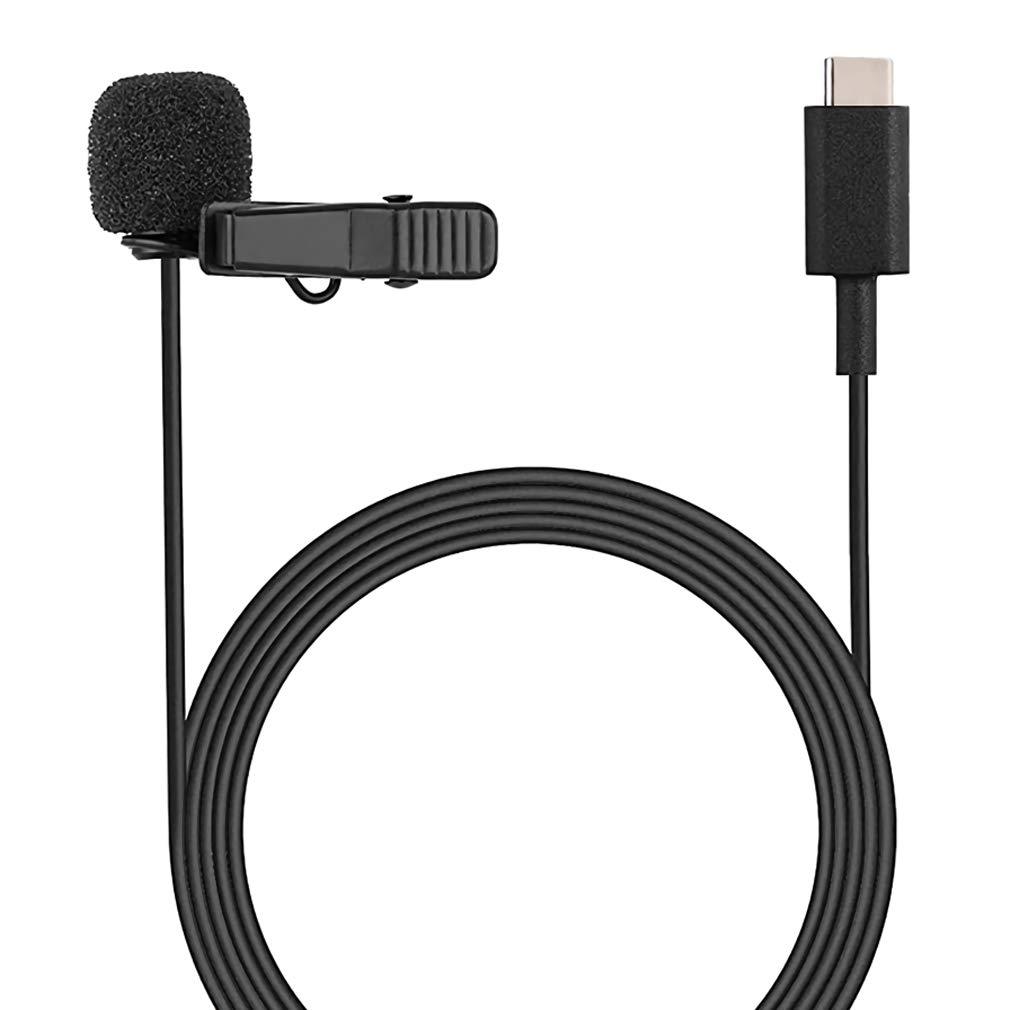 [AUSTRALIA] - Lapel Microphone for TYPE-C, Omnidirectional Lavalier Mic with Noise Reduction for Video- Easy Lapel Clip On Mic Recording for Youtube/Interview/Conference 