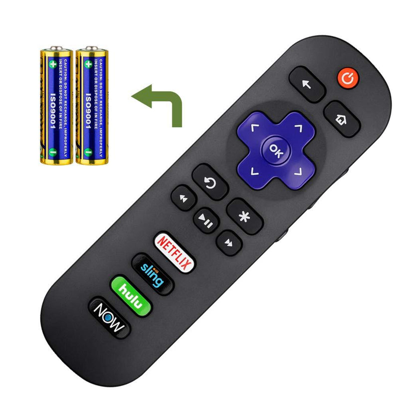 Universal Replacement for TCL Roku TV Remote, RC280 RC282 Remote for TCL Roku Smart LED TV 55s405 43s425 40s325