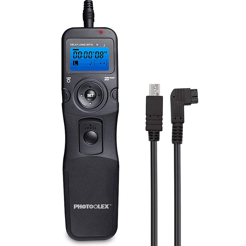 Sony Intervalometer Wired Remote Controller LCD Timer Shutter Release for Sony A6000 A5100 A5000 A6500 A6400 A6300 A7 A7 II A7 III A7R A7R II A7R III A7S A7S II A9 RX100 VI V VA IV III RX10 IV etc Wired Shutter Release