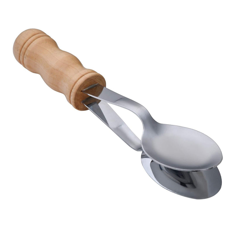 Musical Spoons Instrument with Wooden Handle