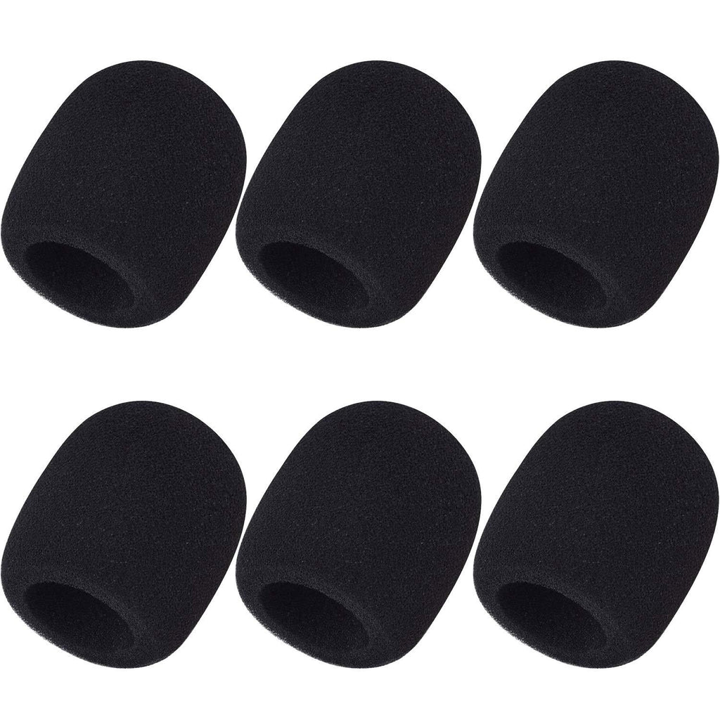 [AUSTRALIA] - 6 Pack Foam Mic Cover Handheld Microphone Windscreen (6 Pack) 