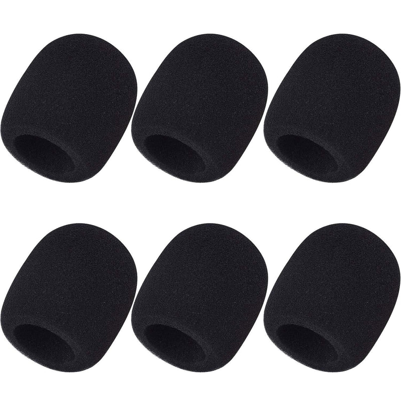 [AUSTRALIA] - 6 Pack Foam Mic Cover Handheld Microphone Windscreen (6 Pack) 