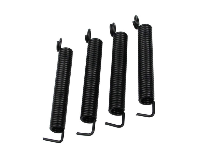 Guyker Guitar Noiseless Tremolo Bridge Springs(Set of 4) Replacement for Fender Strat ST Stratocaster Floyd Rose Style Precision Instruments - Black