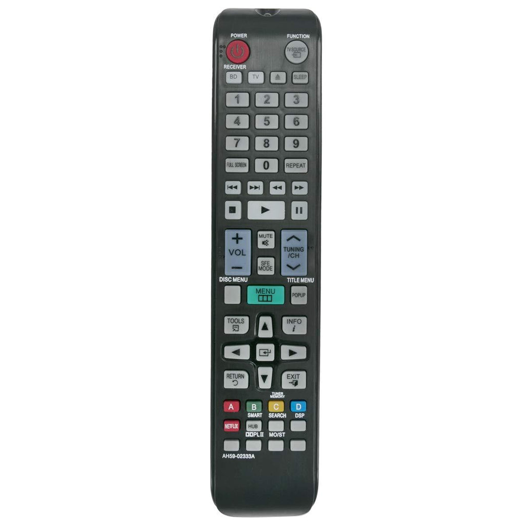 New AH59-02333A Replace Remote Control AH5902333A fit for Samsung Blu-ray DVD Disc Home Theater System HT-D4500 HT-D5100 HT-D5130 HT-D5300 HT-D5350 HT-D4500/ZA HT-D5100/ZA HT-D5300/ZA