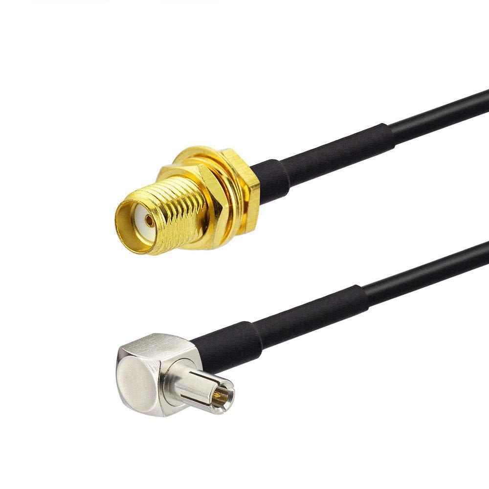 SMA to TS9 Cable,Pigtail Cable Compatiable with Verizon Wireless (Pantech) UML290 / UML295 External Antenna Adapter Pigtail Cable (SMA) (12inch-30cm) 12inch-30cm