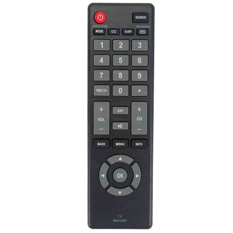 New NH312UP Remote Control fit for Sanyo LCD LED TV FW43D47F FW40D48F FW40D36F-B FW32D08F FW32D06F-B FW55D25F FW40D36F FW43D25F FW32D06F FW50D36F FW50D48F