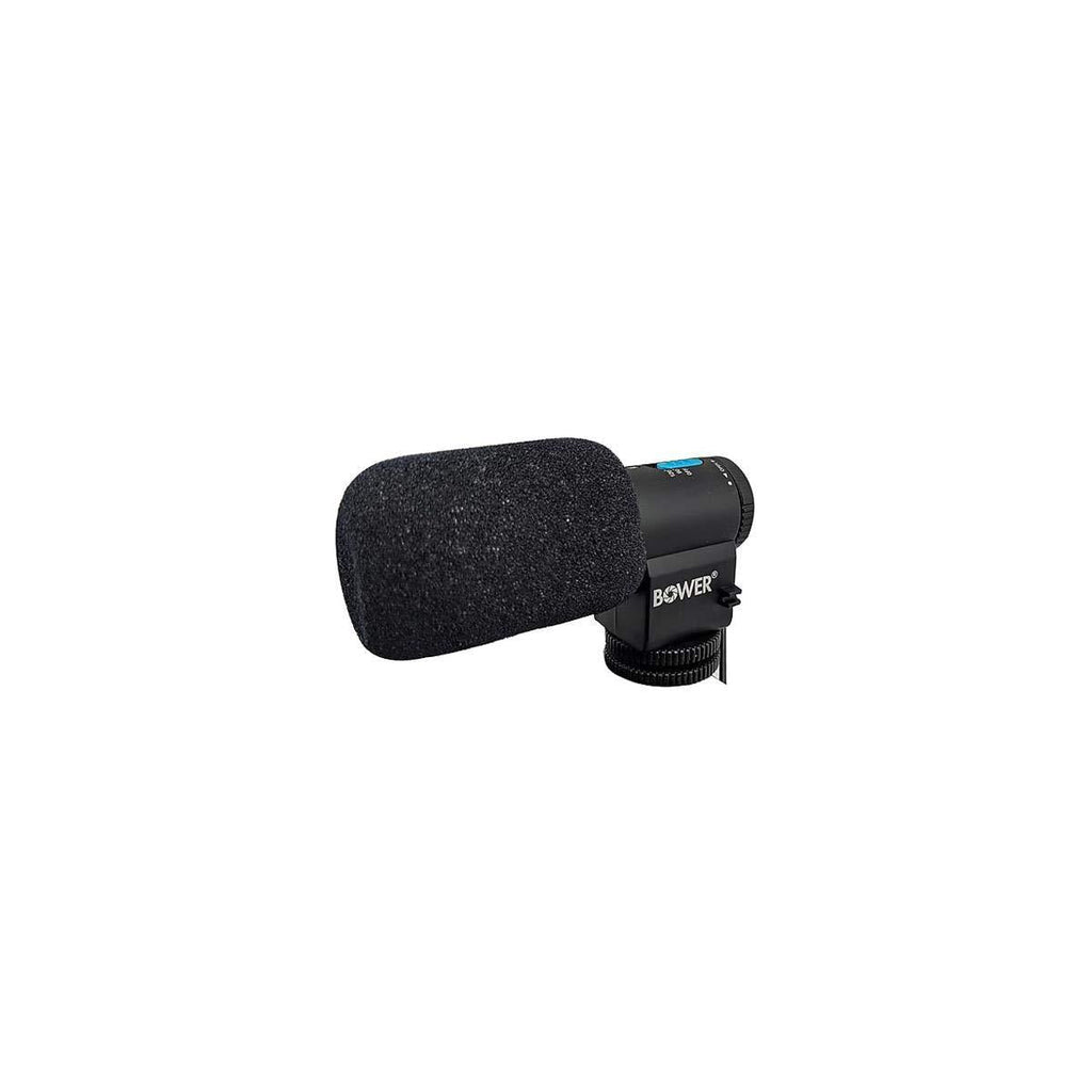 Bower Professional On-Camera Electret Condenser Microphone