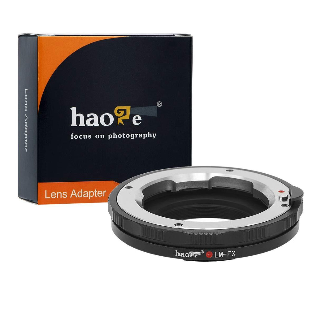 Haoge Macro Focus Lens Mount Adapter for Leica M LM, Zeiss ZM, Voigtlander VM Lens to Fujifilm Fuji X FX Mount Camera Such as X-E1 X-E2 X-E2s X-E3 X-Pro1 X-Pro2 X-T1 X-T2 X-T3 X-T10 X-T20 X-T30 Copper