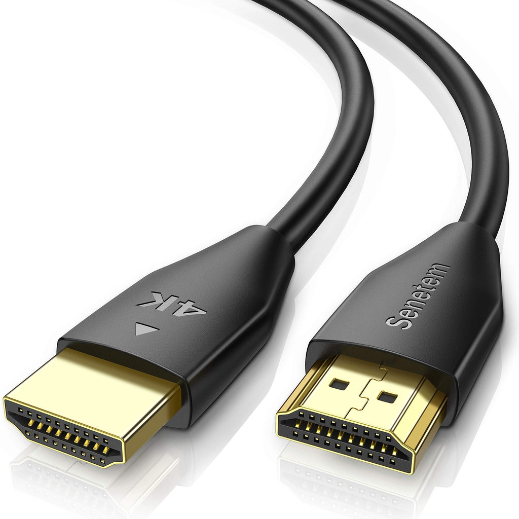 4K HDMI Cable 5 ft High Speed (4K@60Hz, 18Gbps) HDMI 2.0 Cord - Supports 4K HDR, ARC, 3D, HDCP 2.2, 2160P, 1080P, Ethernet Compatible UHD TV, Blu-ray, X-Box, PS5/4/3, PC (5 Feet, Basic) 5 Feet