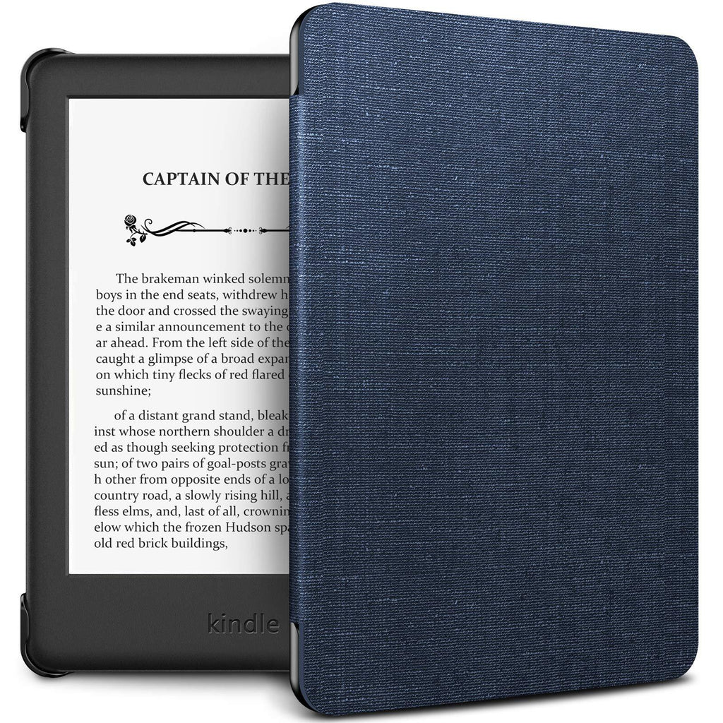 INFILAND Kindle 10th Gen 2019 Case, Shell Case Cover Auto Wake/Sleep Compatible with All-New Kindle 10th Generation 2019 Release Only, Navy