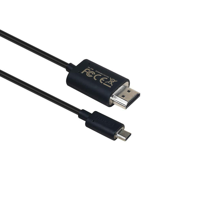 [AUSTRALIA] - Portkeys Super Extreme Slim High Speed 4K HD Ultrafine HDMI Cable (3.28ft /1m) Micro A- Micro D for computuer, Camera Monitor, DVD, TV 