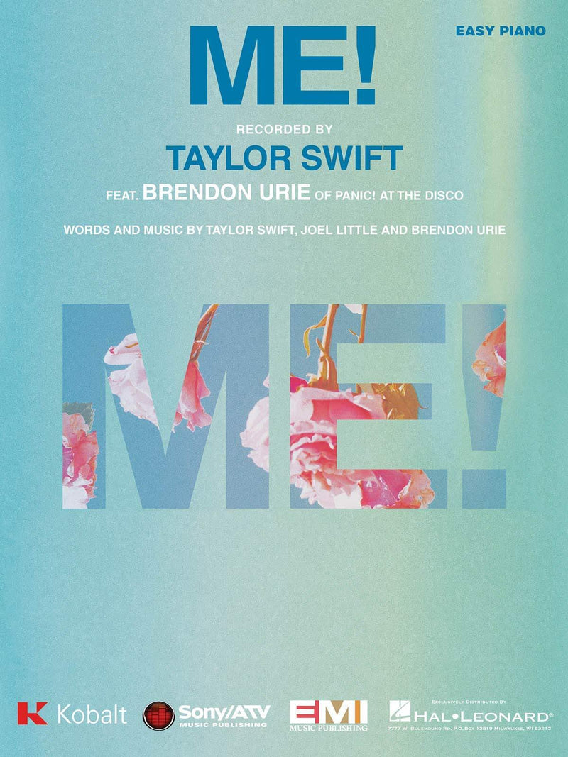 Taylor Swift feat. Brendon Urie (Panic! At The Disco) - ME! - EASY PIANO Sheet Music Single