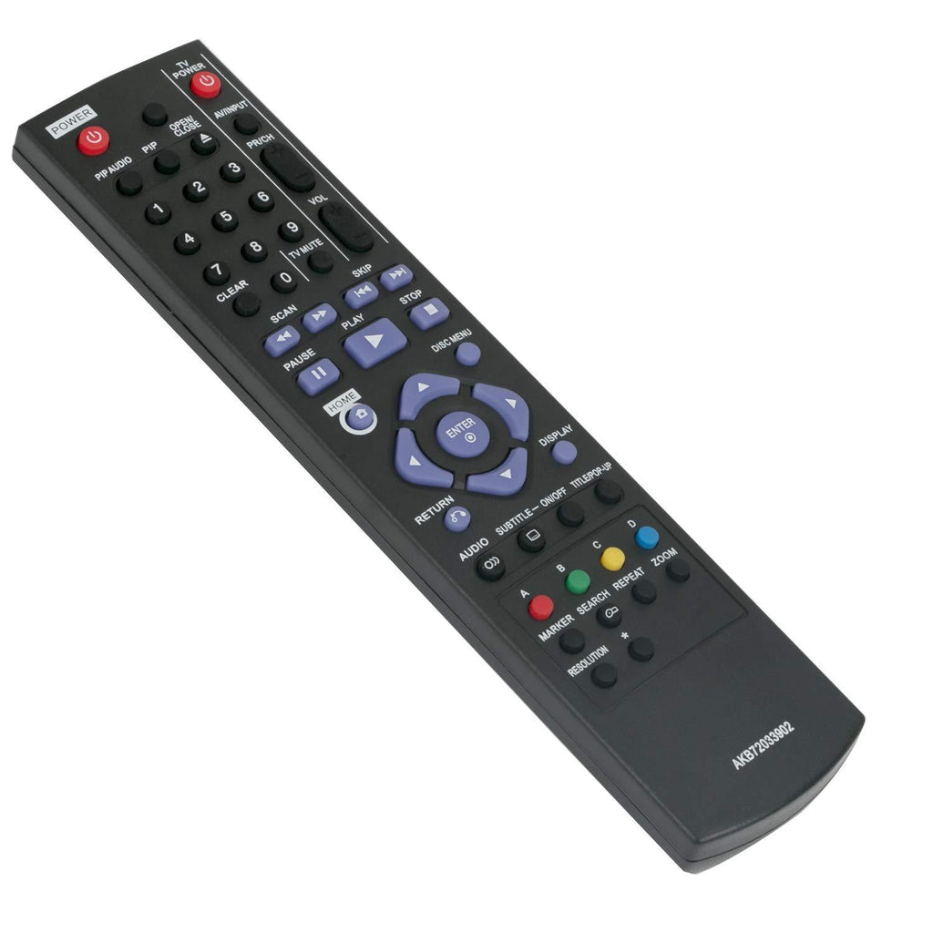 New AKB72033902 Replace Remote Control fit for LG Network Blu-ray Disc DVD BD Player BD370 BD360 BD560 BD565 BD570