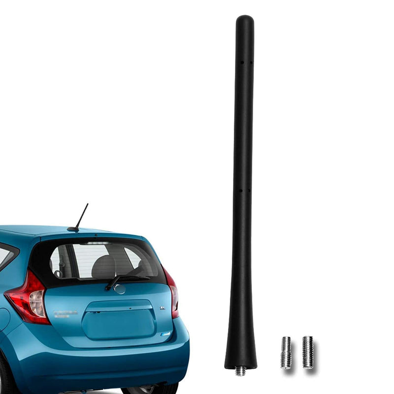KSaAuto 7 Inch Short Antenna Fits for Infiniti EX35 EX37 FX35 FX45 QX70 QX60 JX35 FX37 | Flexible Rubber Rear Top Antenna Replacement | Designed for Optimized FM/AM Reception