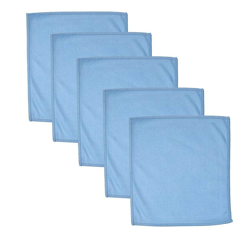 Kare & Kind 5X Microfiber Cleaning Cloths - Double-Sided - for Cleaning Glasses, Eyeglasses, Camera Lens, iPad, Tablet, Smartphone, Laptop, Computer, TV and LCD Screens and Other Delicate Surfaces 5 Pack - Double-Sided Cleaning Cloths