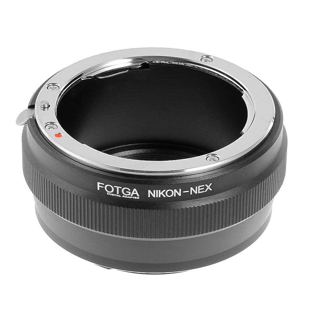 Runshuangyu Fotga Lens Mount Adapter for Nikon AI Lens to Sony E-Mount Alpha Camera a7 a7S a7R a7II a7SII a7RII a7III a7RIII a7SIII a9 a6500 a6300 a6000 a5100 a5000 a3500 Adapter