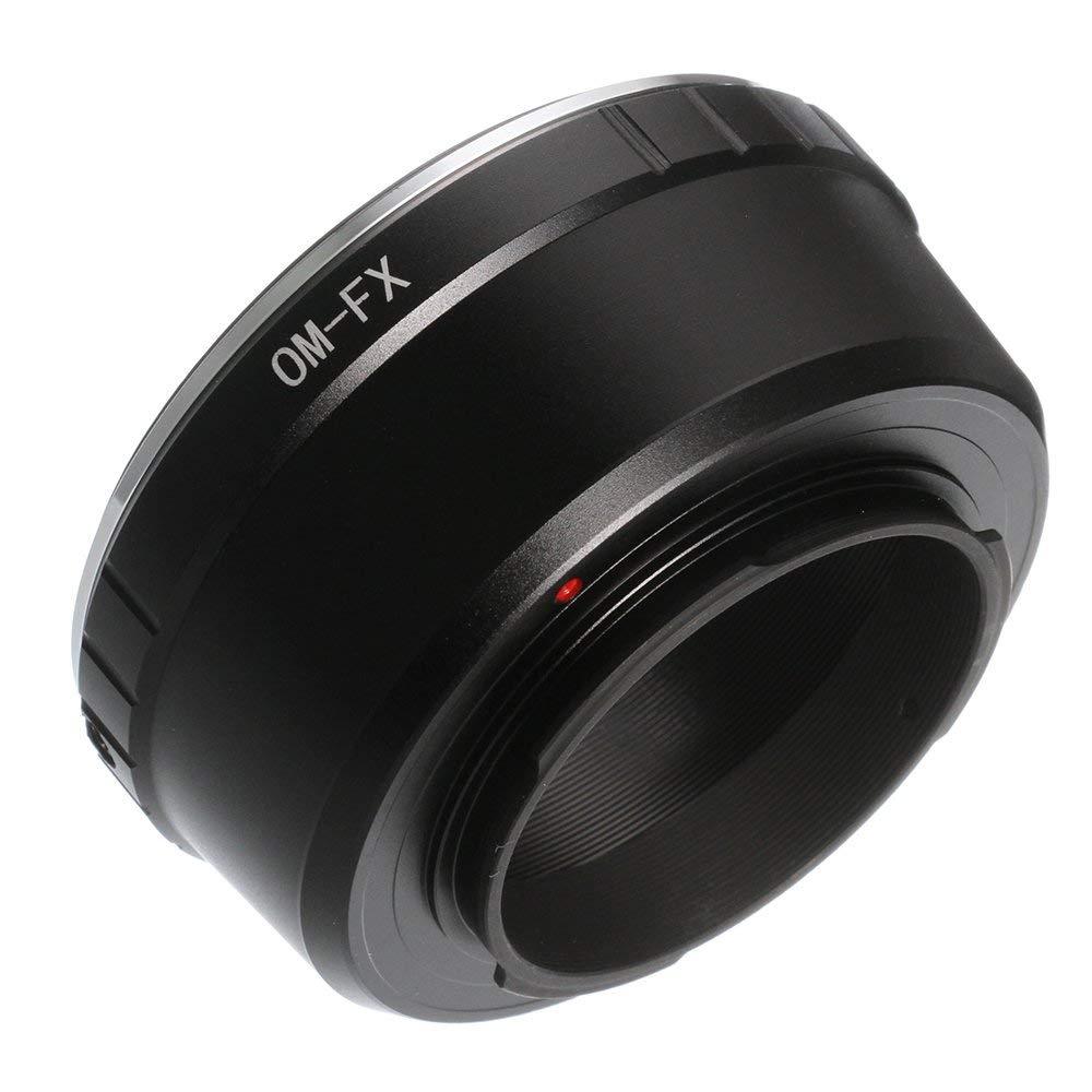 Runshuangyu Lens Mount Adapter for Olympus OM Lens to Fujifilm X Fuji FX Mount Camera - X-Pro1 X-Pro2 X-H1 X-E3 X-T10 X-T1 X-T2 X-T20 X-M1 X-A1 X-A2 X-A3 X-A5 X-A10 X-A20 X-E1 X-E2 X-E2S