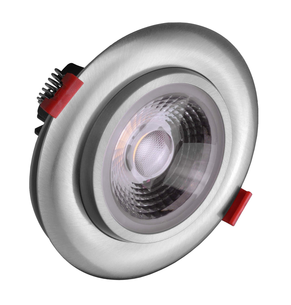 NICOR Lighting DGD411202KRDNK LED Downlights, Nickel 2700K Color Temperature