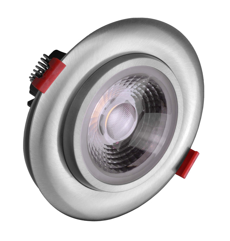 NICOR Lighting DGD411202KRDNK LED Downlights, Nickel 2700K Color Temperature