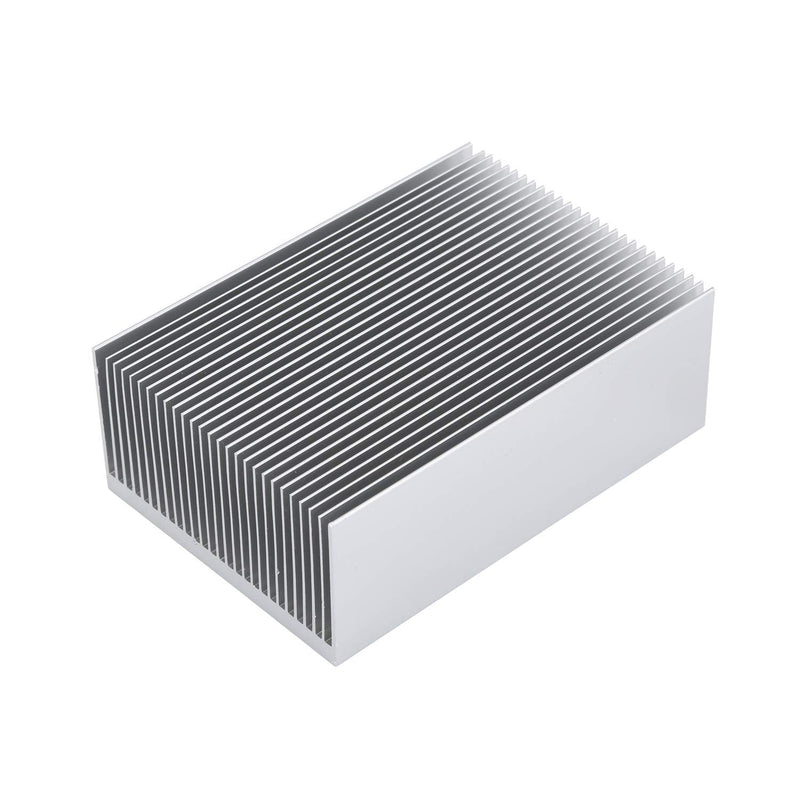 Awxlumv Large Aluminum Heatsink 4.72" x2.71" x 1.41" / 120 x 69 x 36mm Heat Sinks Cooling 27 Fin Radiator for IC Module, PC Computer, Led, PCB 120x69x36mm Silver