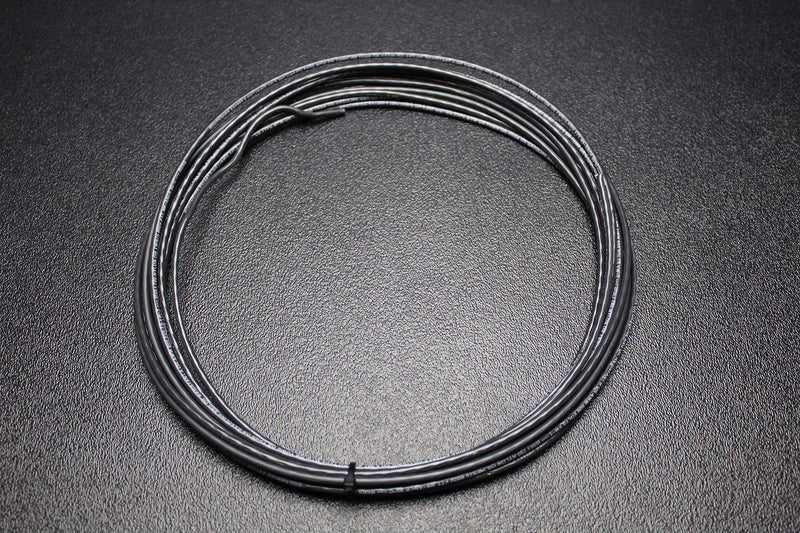12 Gauge THHN Wire Stranded Black 10 FT THWN 600V 90C Building Machine Cable AWG