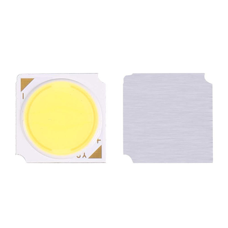 Othmro COB LED Chip Module Square LED Board 300mA 10W Pure White 6500K 10 Pcs