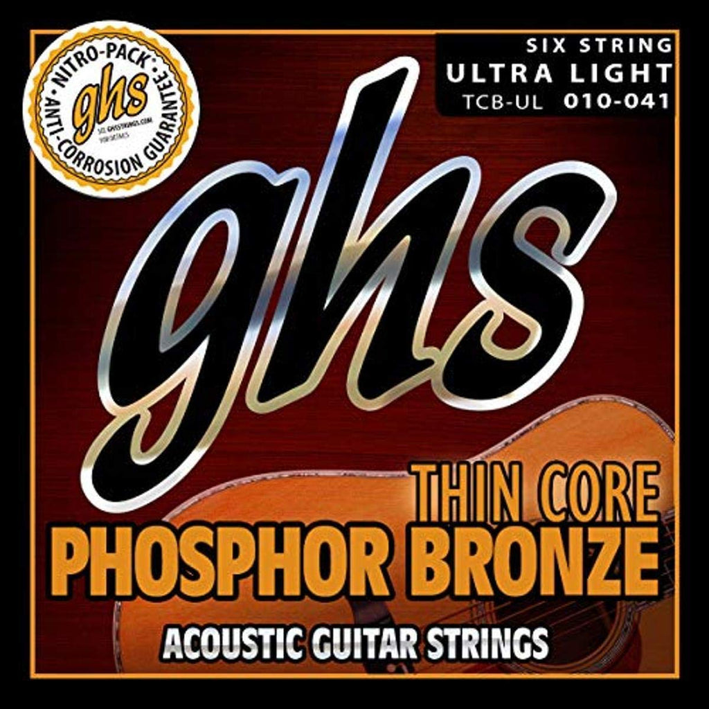 [AUSTRALIA] - GHS Strings Acoustic Guitar Strings, None (TCB-UL) 