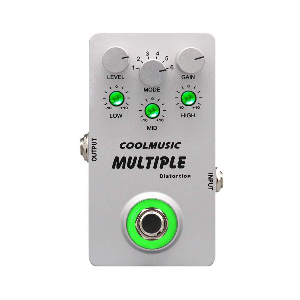[AUSTRALIA] - Coolmusic A-MT6 Digital Distortion Guitar Effect Pedal with 6 distortions 