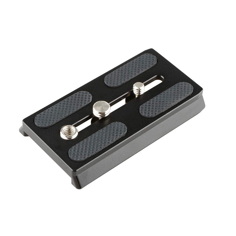 CAMVATE Camera Quick Release Base Plate with 1/4" & 3/8" Threads Compatible with Manfrotto577/ 501/504/ 701 Tripod