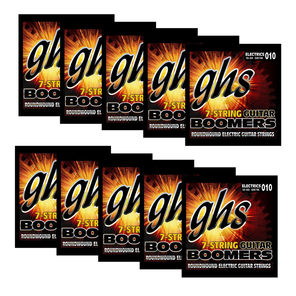 [AUSTRALIA] - GHS Strings Electric Guitar Strings (GB7M-10 SET) 