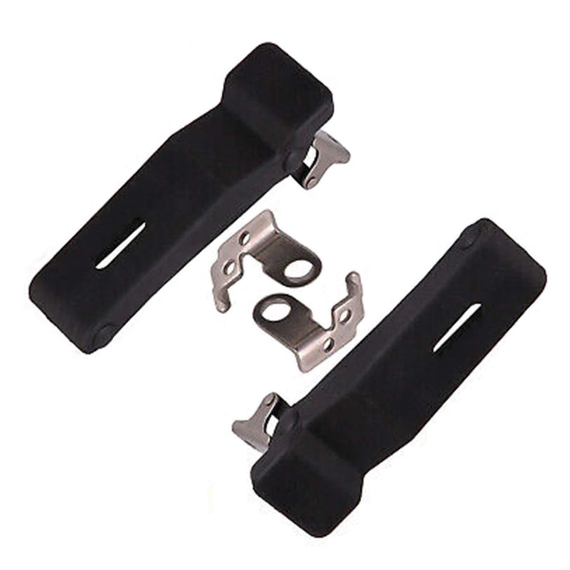 2877447 Flexible Rubber Front Storage Rack Latch 4" Compatible with Polaris Sportsman 500 550 800 850 1000, Over-Center Boat Latches for Door Handle Cooler, Boat Compartment and Cargo Box (2 Pack)