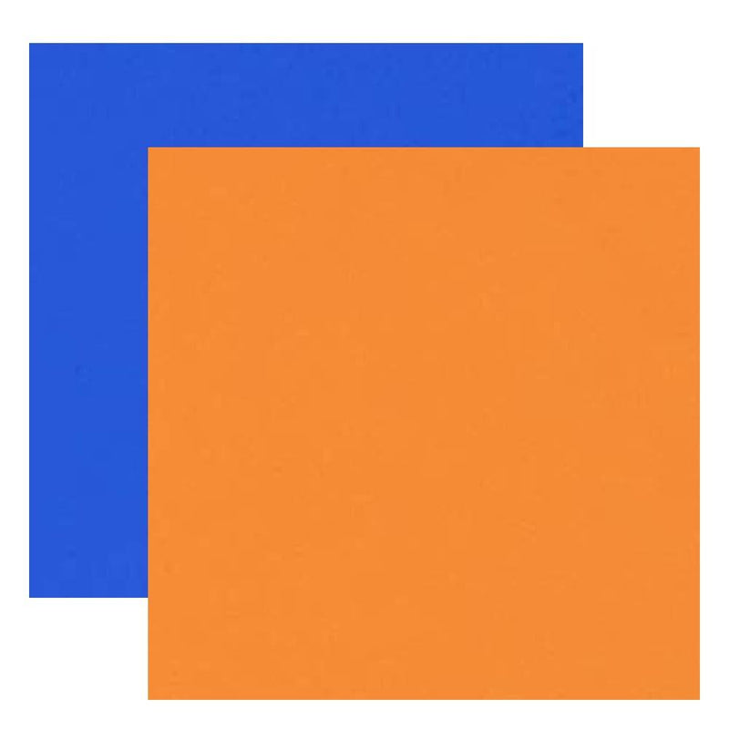 Selens Color Correction Gel 16x20 Inches Colored Lighting Filter Sheet for 800W Red Head Light Strobe Flashlight Photo Studio Film Photography, Orange&Blue Blue&Orange