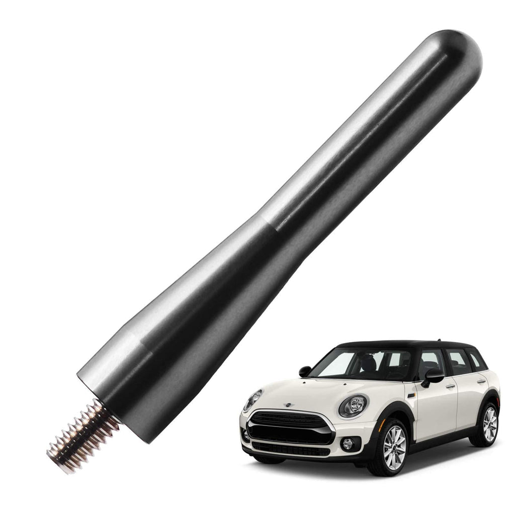 JAPower Replacement Antenna Compatible with MINI Clubman 2008-2015 | 3 inches-Titanium Titanium