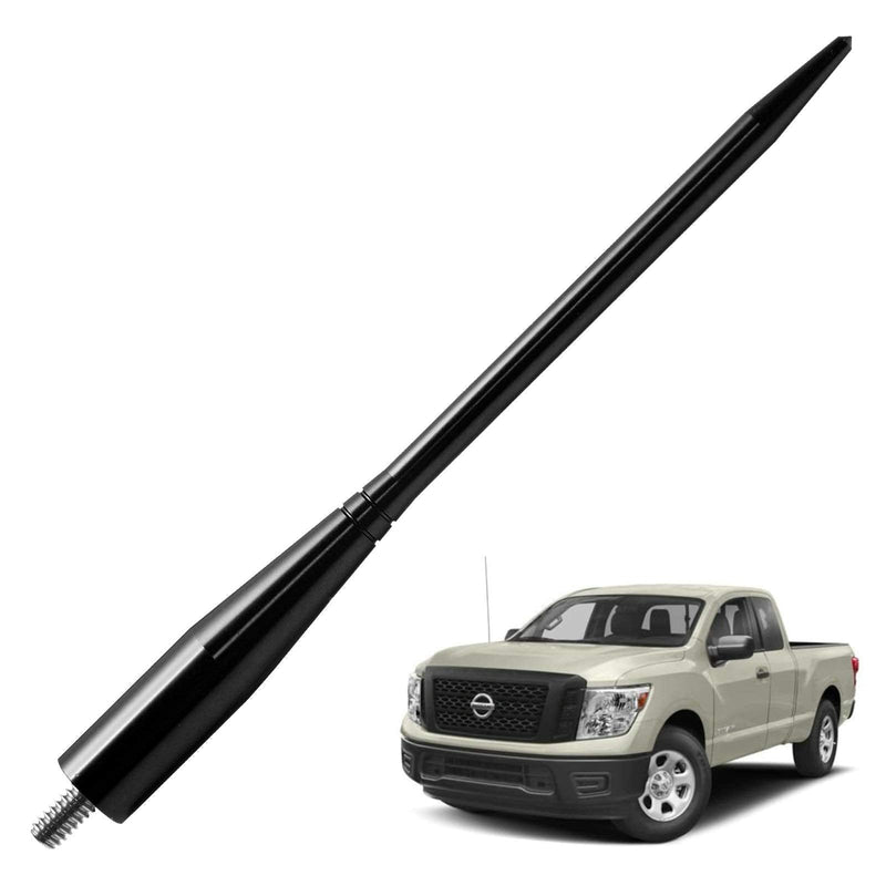 JAPower Replacement Antenna Compatible with Nissan Titan 2004-2018 | 6.75 inches-Black Black