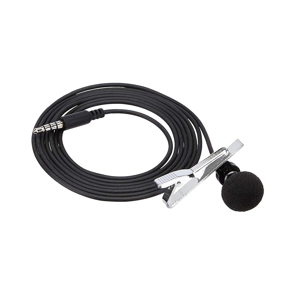 [AUSTRALIA] - AmazonBasics Lapel Microphone ­ Omnidirectional Mic - Silver Sliver 1 Pounds 