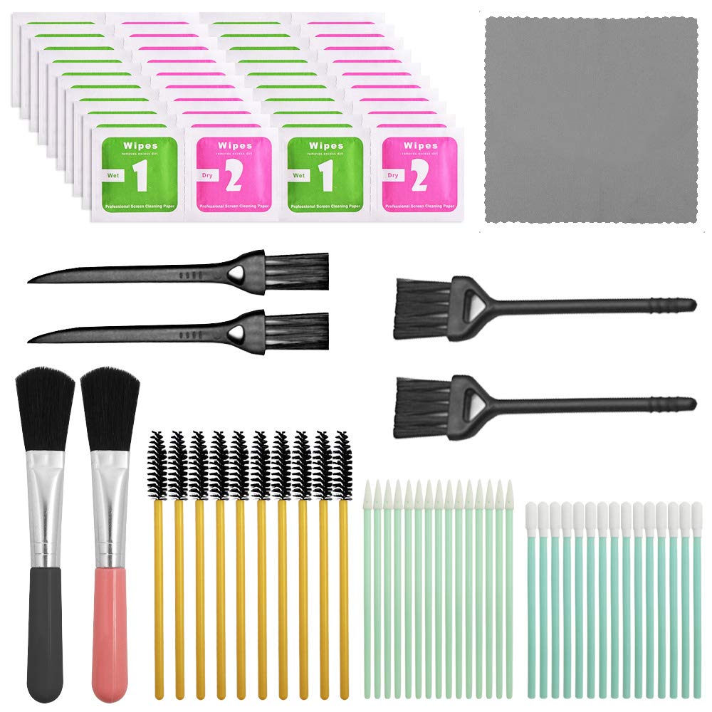 57 Pcs Professional Cleaning Kit,Sonku Cleaner Tool Set for Cameras/Cell Phones/Headphones/Keyboards