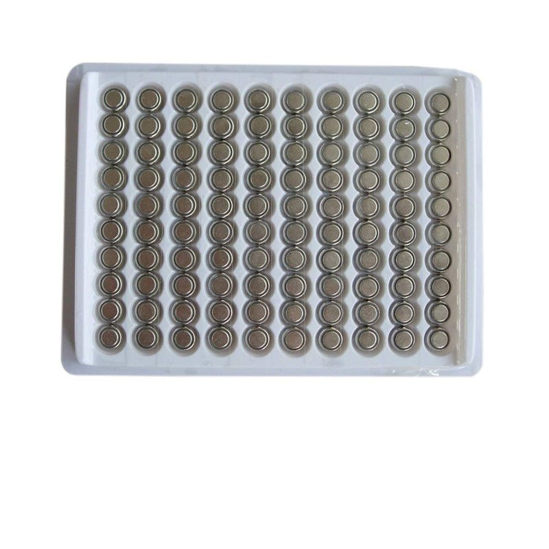 New 100 X Ag4 Lr626 377 Sr626Sw Button Cell Battery in Tray FBA