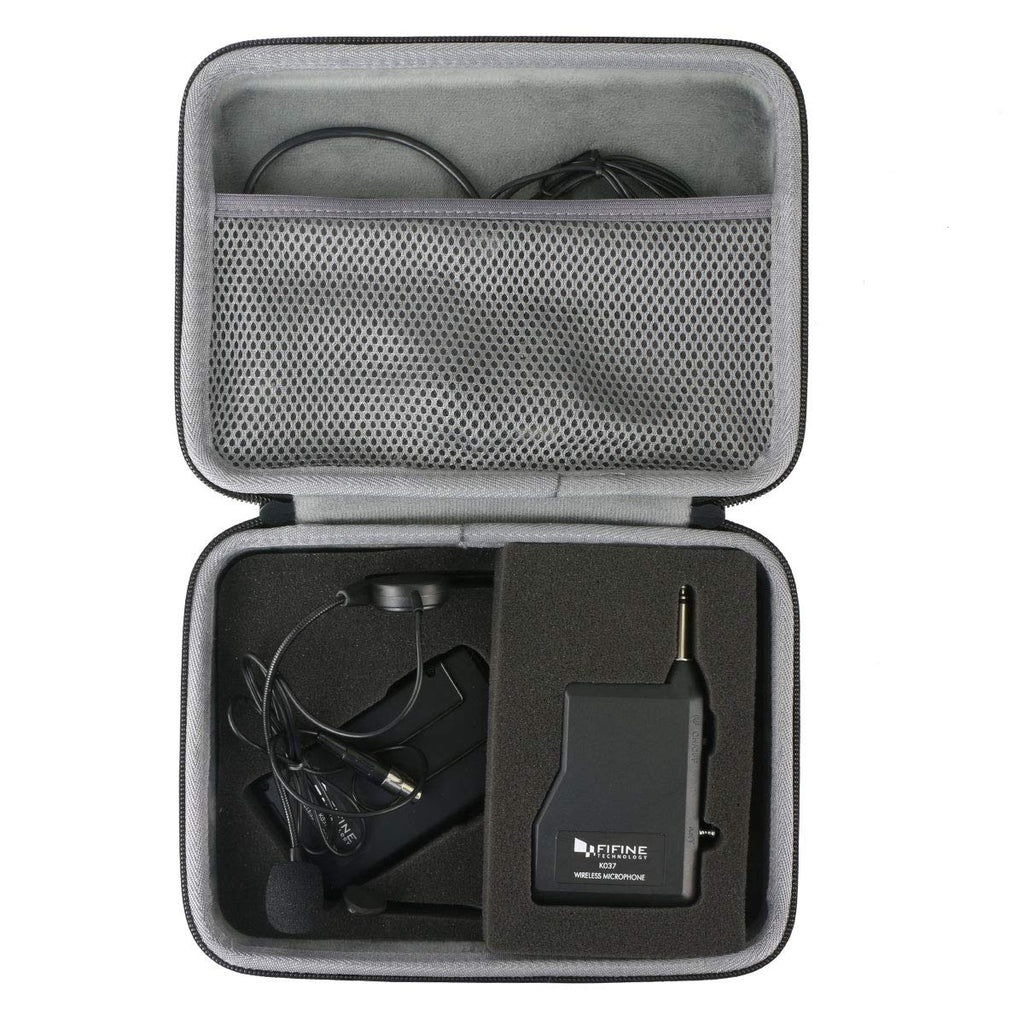 [AUSTRALIA] - co2crea Hard Travel Case Replacement for FIFINE K037B Wireless Microphone System Wireless Microphone 