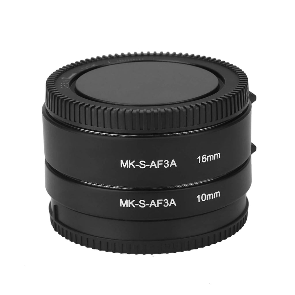 Madezz Automatic Auto 10mm 16mm Macro Extension Tube Set for Sony E Mount Camera