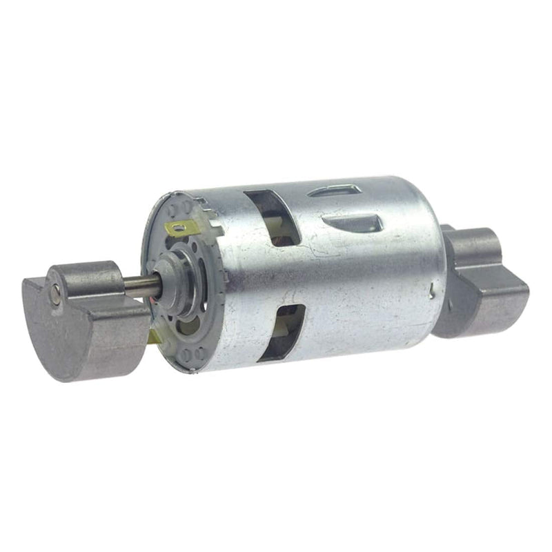 BestTong DC 12V-24V 8000RPM 775 Brushed Vibration Motor DOUBLE-HEAD High Torque Electric Vibrating Motors with 2 Iron Rotating Mass
