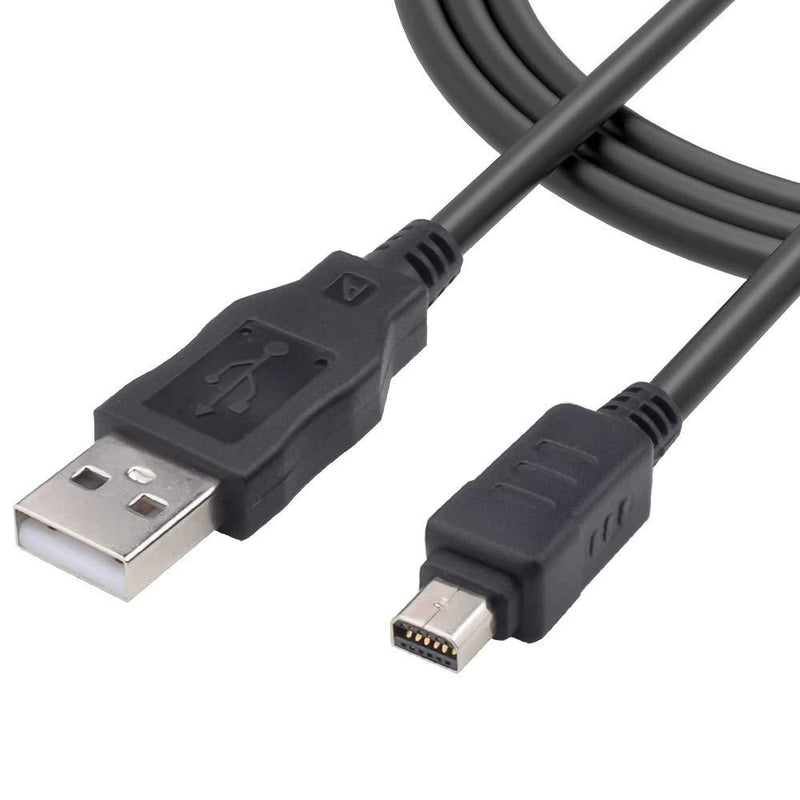 Sqrmekoko USB Interface Charging Data Transfer Cable for Olympus Stylus Tough TG 860 TG 870 TG 830 TG 630 Cameras