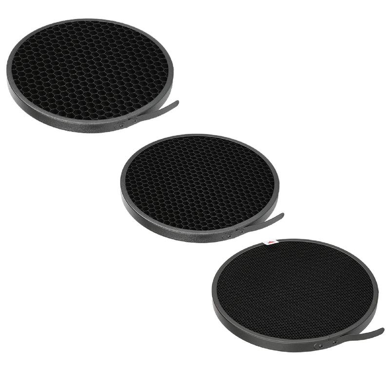 Soonpho Standard Reflector Photography Diffuser, 20/40/60 Degree Honeycomb Lamp Shade Grid for 7inch Bowens Mount Studio Light Strobe
