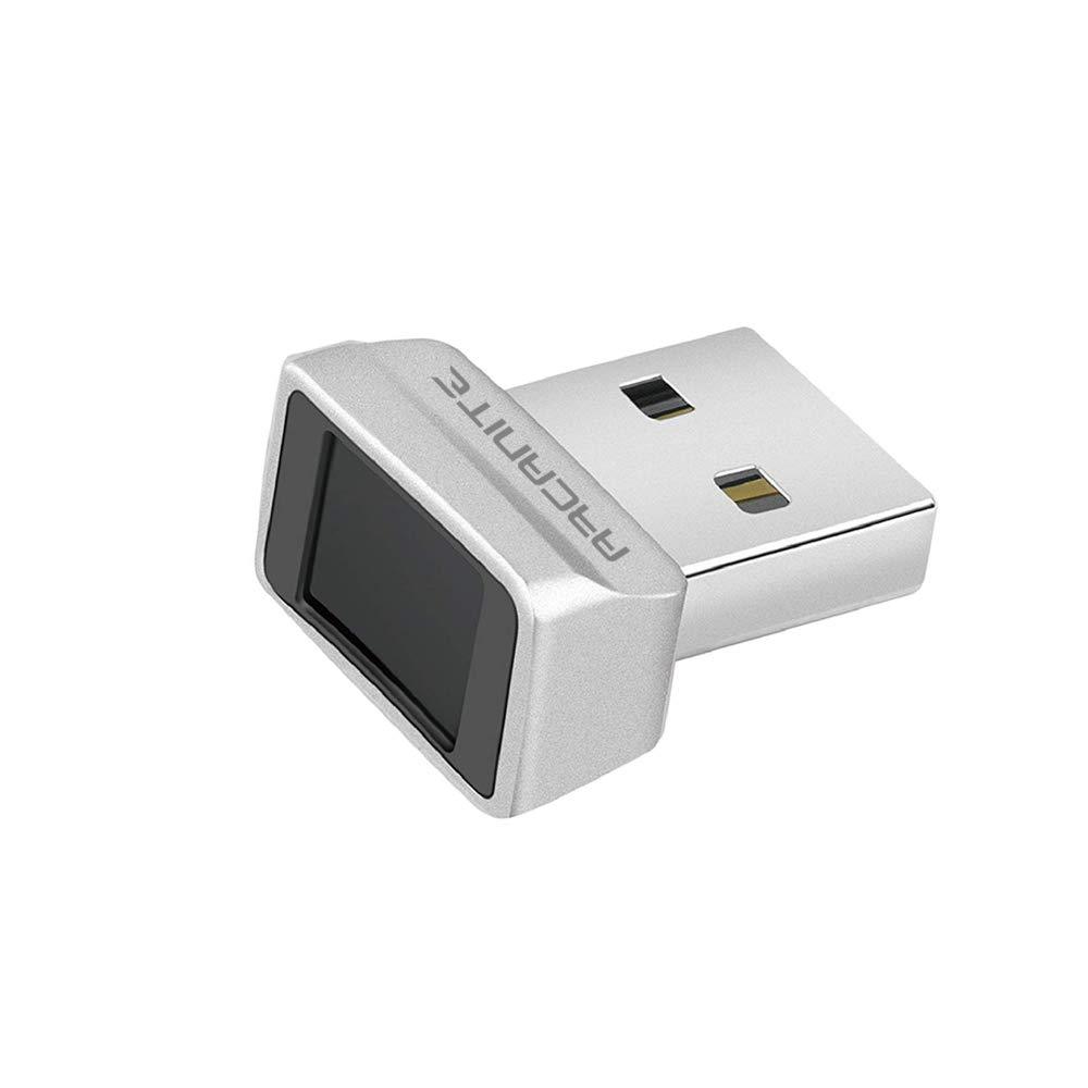 ARCANITE USB Fingerprint Reader for Windows 10 Hello, 0.05s 360-Degree Sensor Security Device, AKFSD-07 Digital Reader